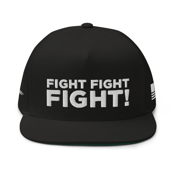 Fight Fight Fight! Flat Bill Hat  (Limited Bullet Edition)