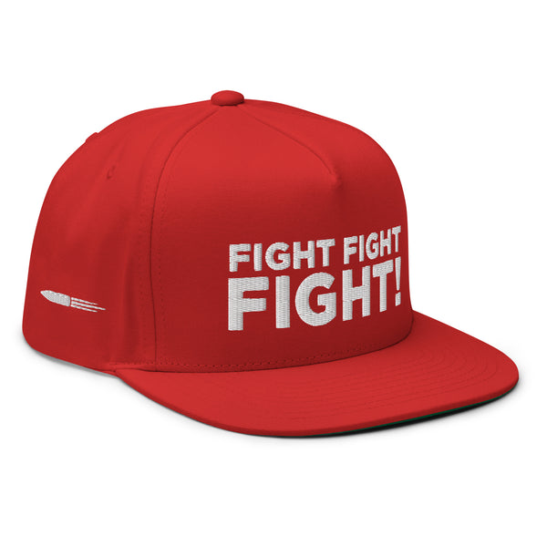 Fight Fight Fight! Flat Bill Hat  (Limited Bullet Edition)